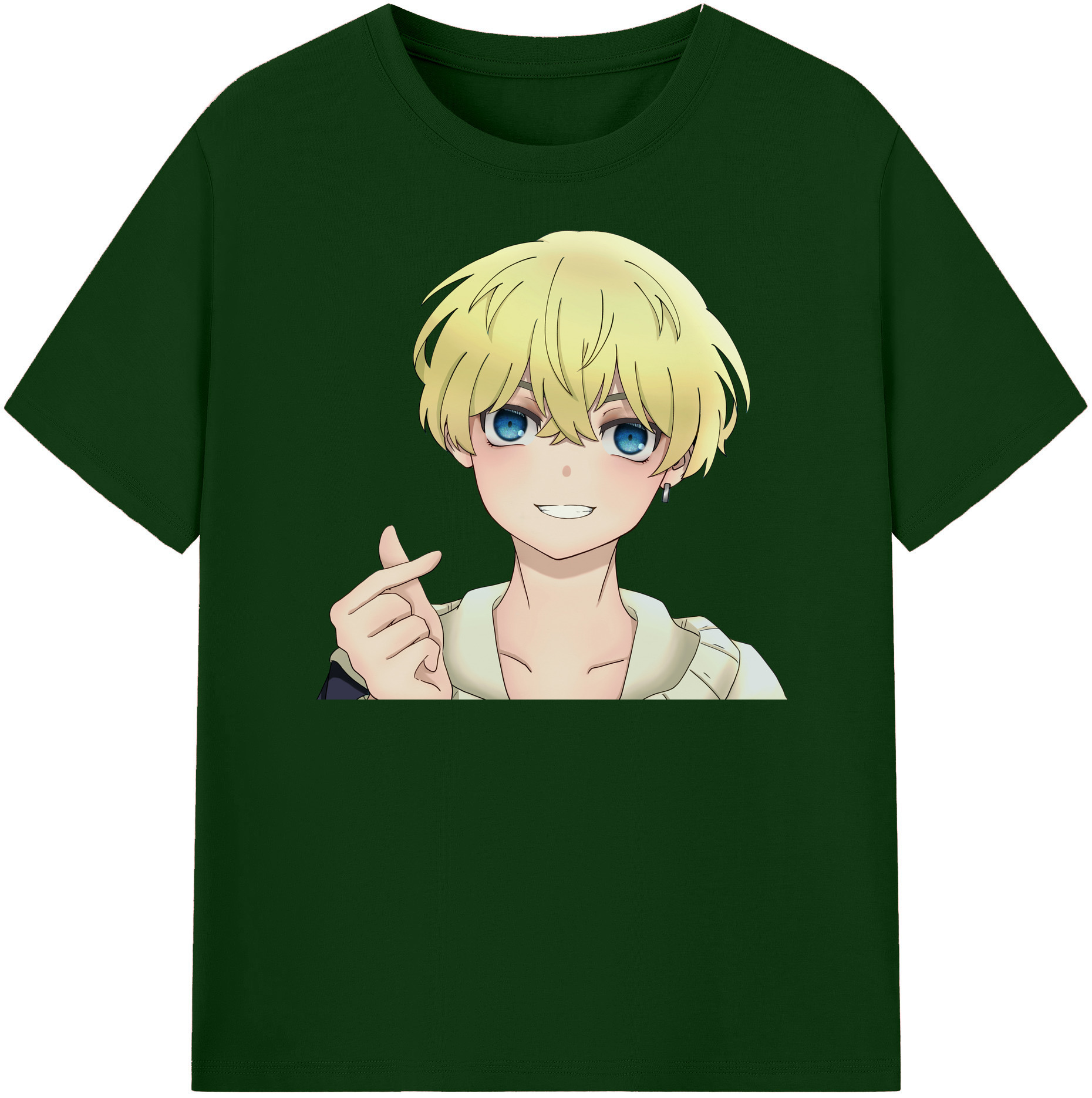 （画像用） 東京リベンジャーズ Tokyo Revengers 綿100％半袖Tシャツ（フロントプリント）